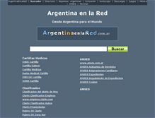 Tablet Screenshot of buscador.argentinaenlared.com.ar