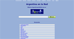 Desktop Screenshot of musica.argentinaenlared.com.ar